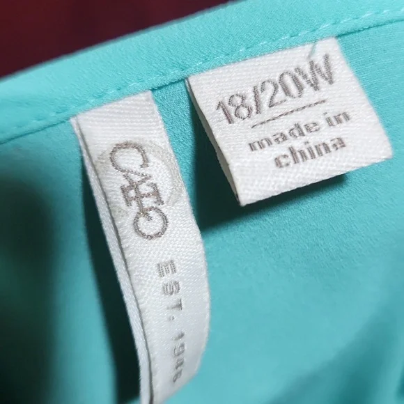 Cato SZ 18/20 Short Sleeve Blouse - Picture 6 of 8